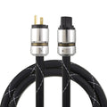 12AWG HiFi Power Cord 125V 15A 3-Prong Audiophile AC Power Cable with US Connector Plug (1M / 3.28FT) H67516