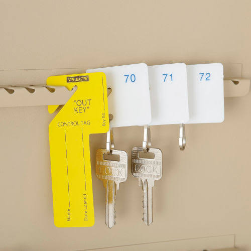 Key Cabinet, 110 Keys, Sand F6821