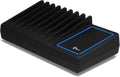 90W 10-Port USB Charging Station with Non-Slip Padded Deck and LED Ambient Light, Black, Pack of 2 L581