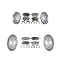 Coated Disc Brake Rotors and Semi-Metallic Pads Kit R3461