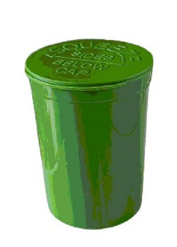 150 Pc Green 30 Dram Pop Top Vial Child Resistant Cap Rx Vial E481936