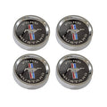 Black Styled Steel Wheel Center Cap Set of 4 U220925