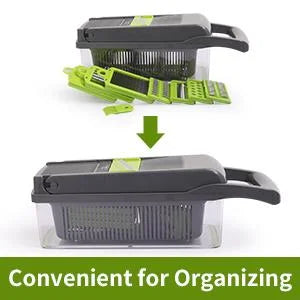 13-in-1 Vegetable & Fruit Chopper with Colander Container E2912