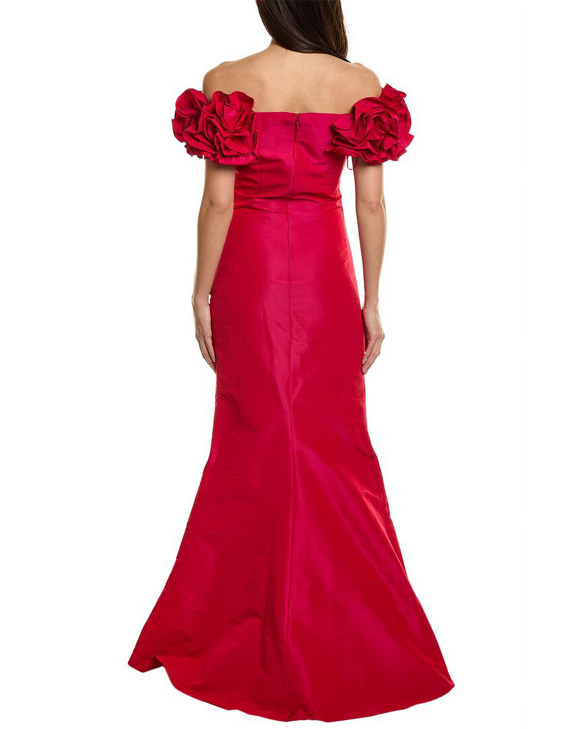 Pink Taffeta Gown F713227