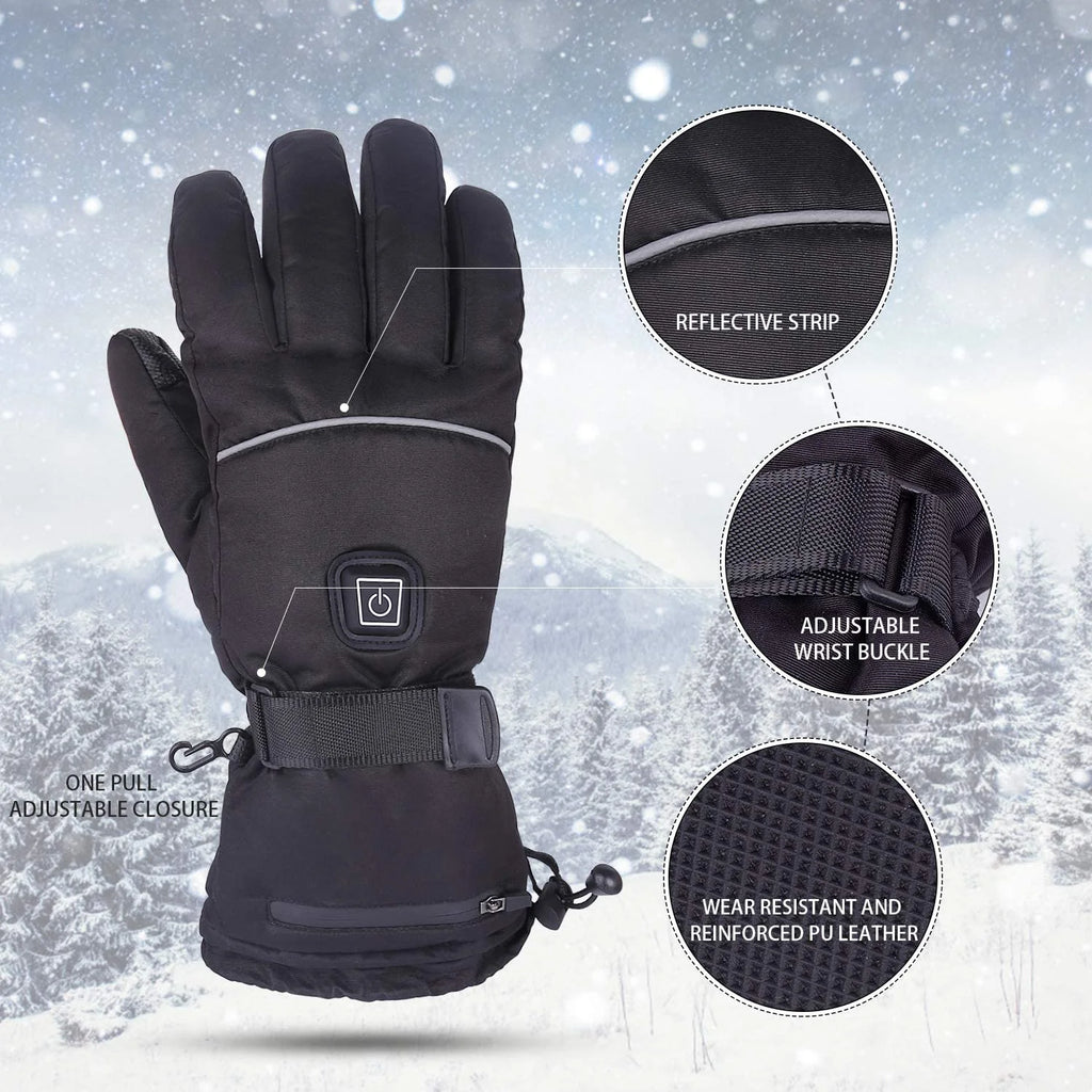 Rechargeable Battery Heated Winter Gloves G2947