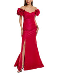 Pink Taffeta Gown F713227