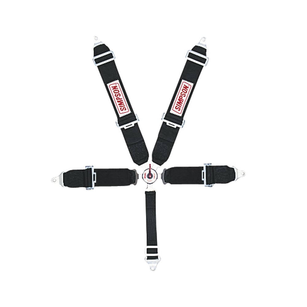Black Pull-Down 5-Point Harness E1641