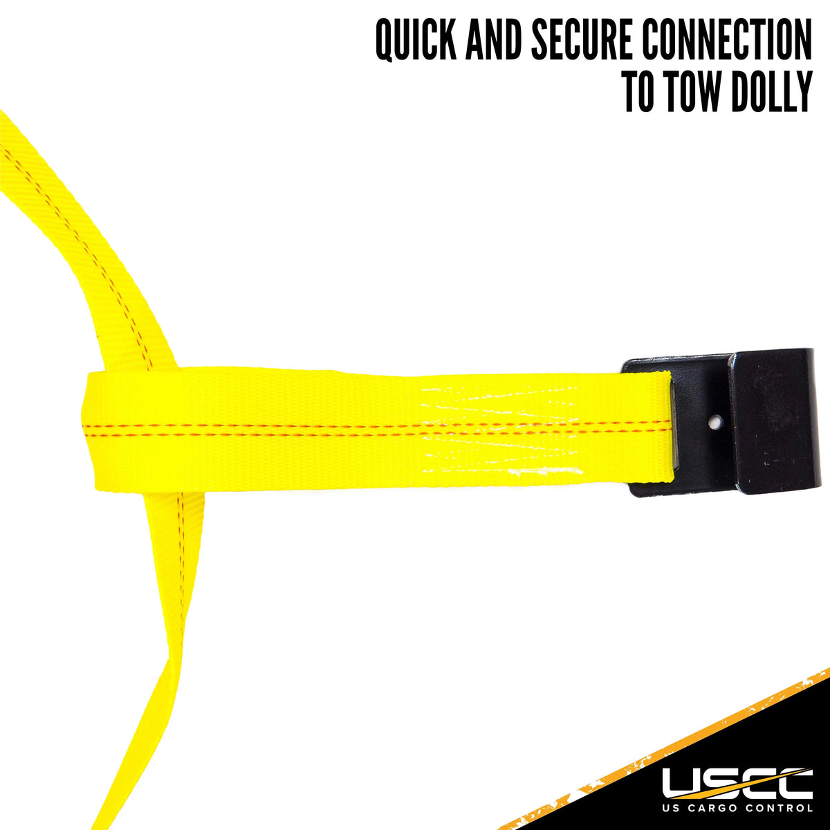 Adjustable Tow Dolly Strap with Flat Hook C4604
