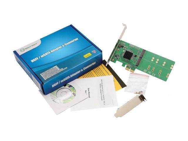 4 Port M.2 to PCI-E Adapter Card A395