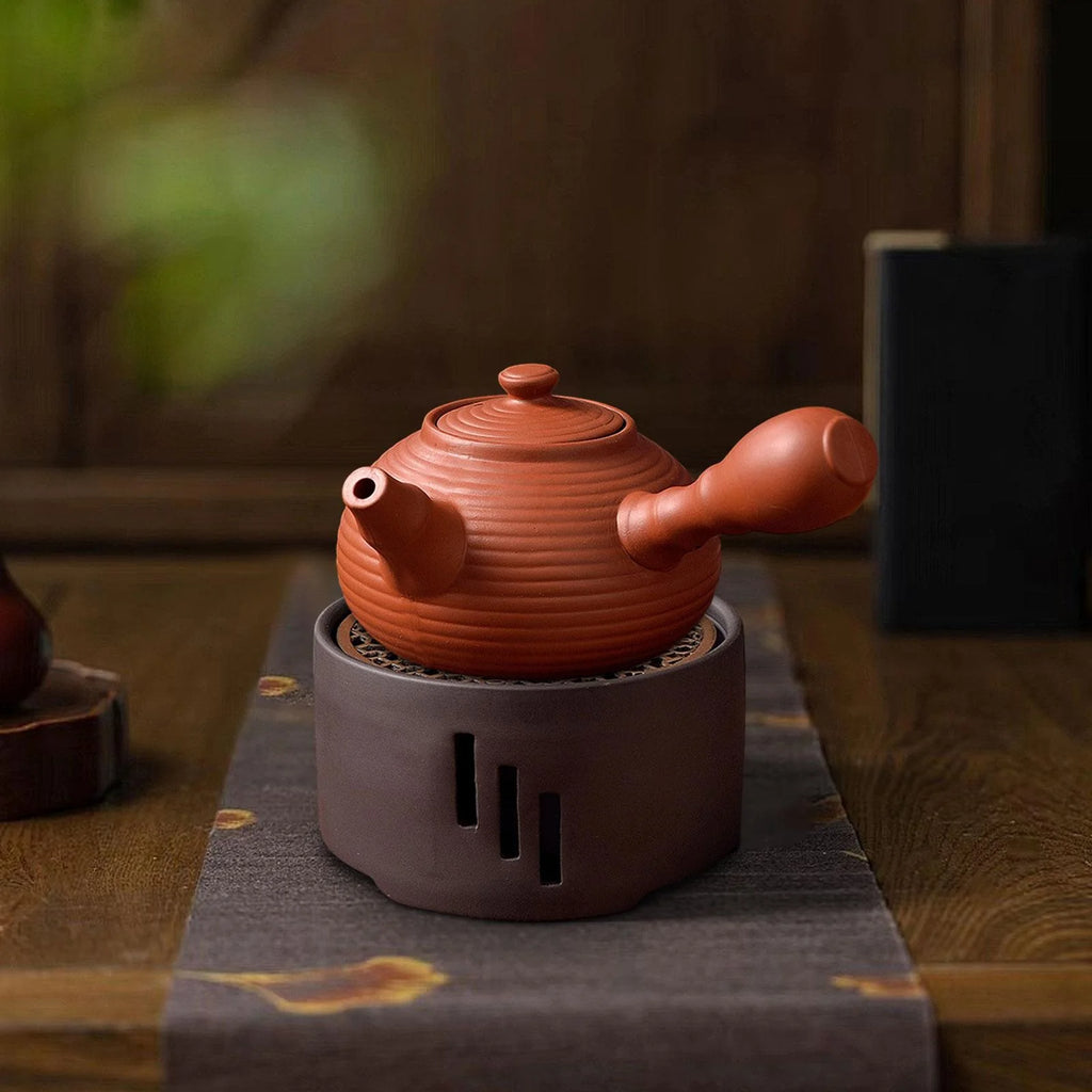 Red Ceramic Teapot 500ml P3644