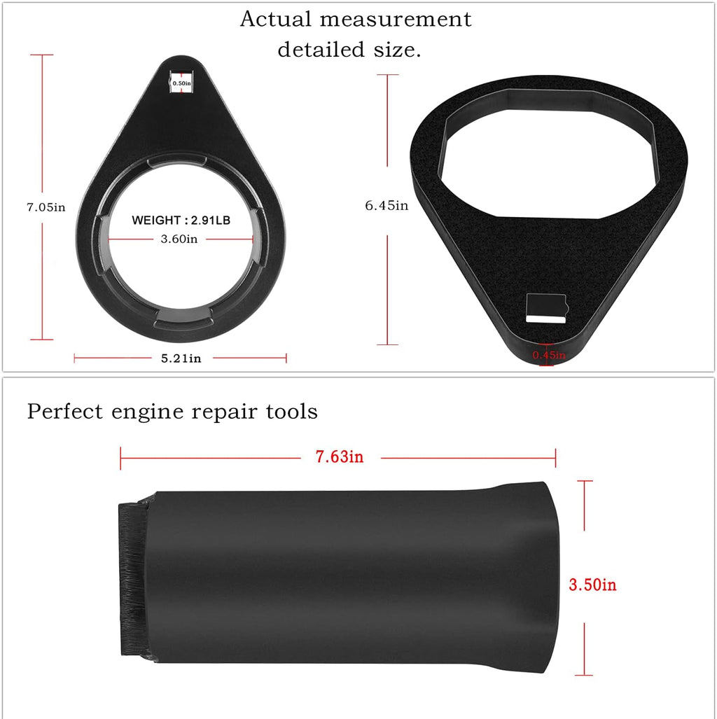 Bearing Carrier Retainer Nuts Tool & Propeller Prop Nut Socket Wrench Tool I342125