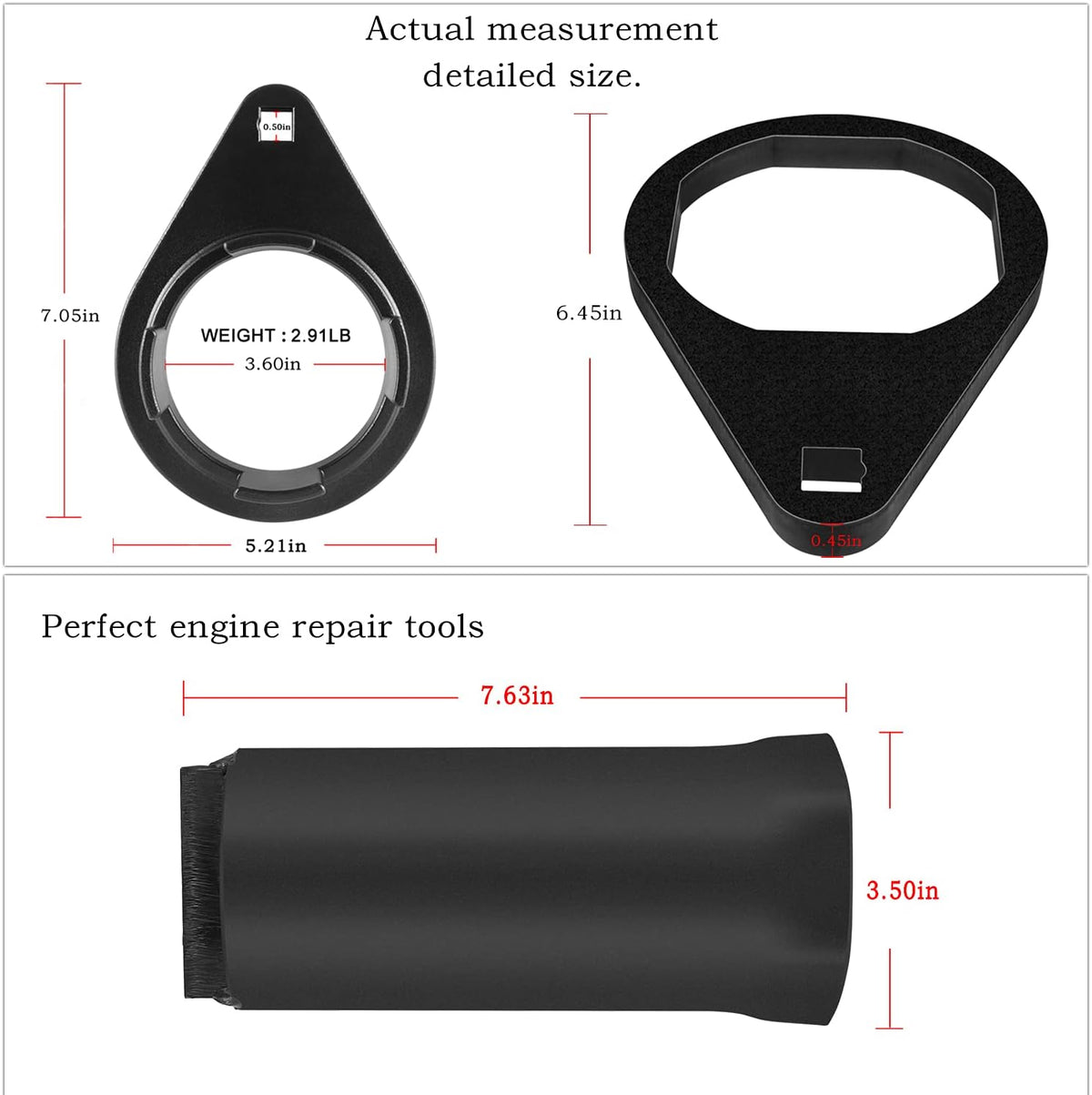 Bearing Carrier Retainer Nuts Tool & Propeller Prop Nut Socket Wrench Tool I342125