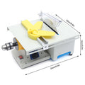 Benchtop Table Saw Cutting Machine Gem Jewelry Rock Bench Lathe Polisher 110V 750W Z64570