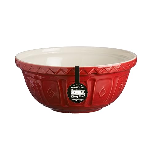 Cream 29 Centimetre Chip Resistant Earthenware Mixing Bowl F877