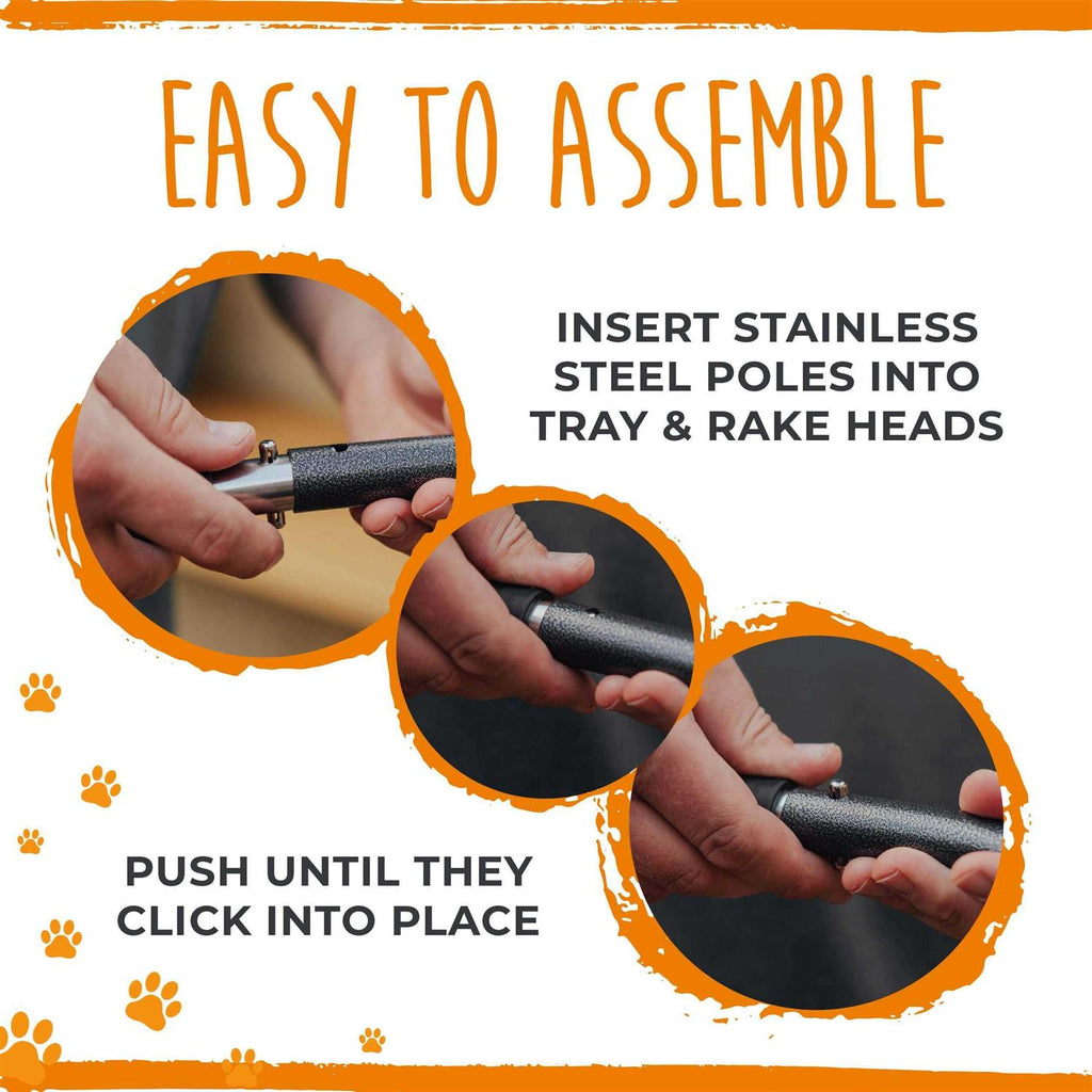 Dog Pooper Scooper and Rake Set V44894