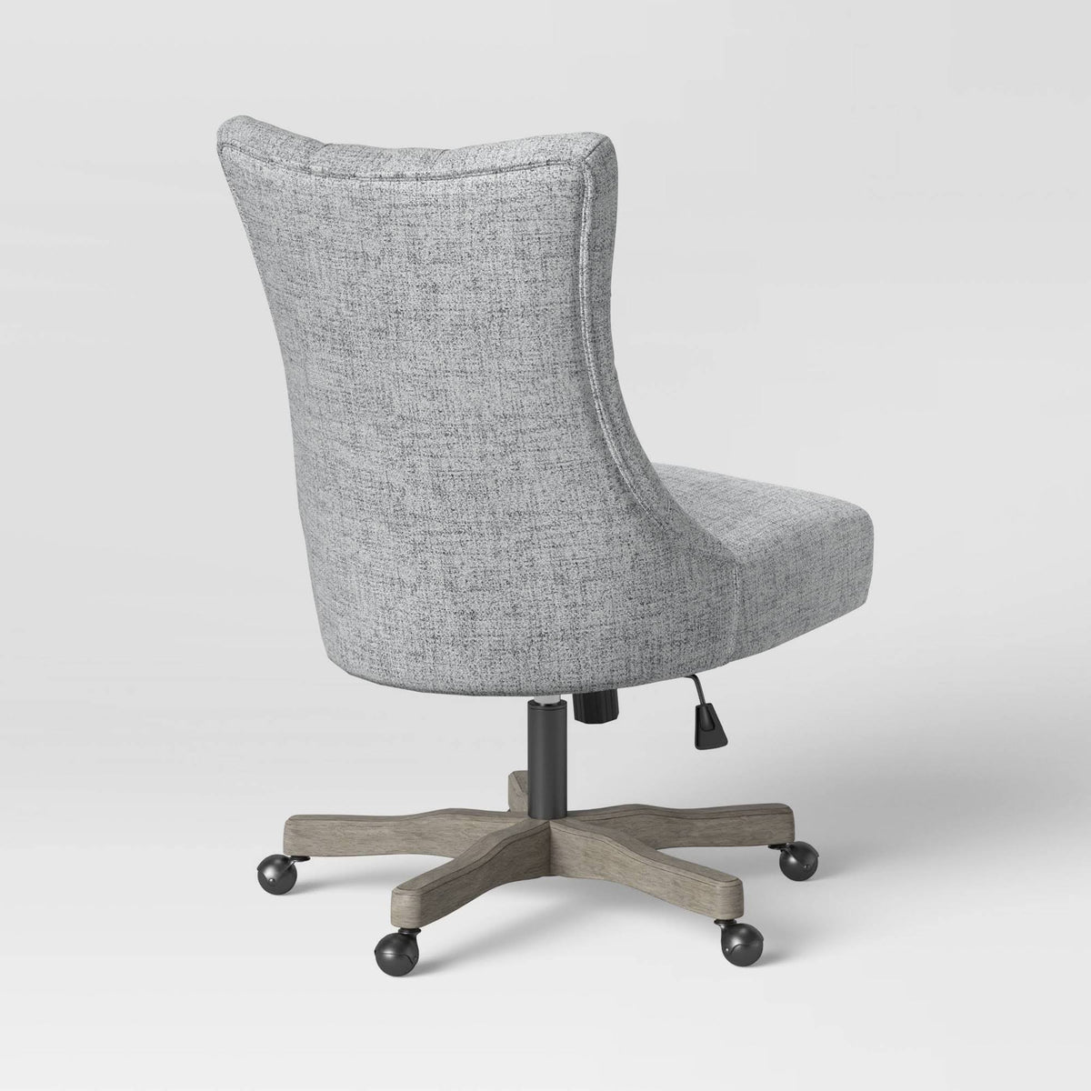 Tufted Back Office Chair Light Gray E446744