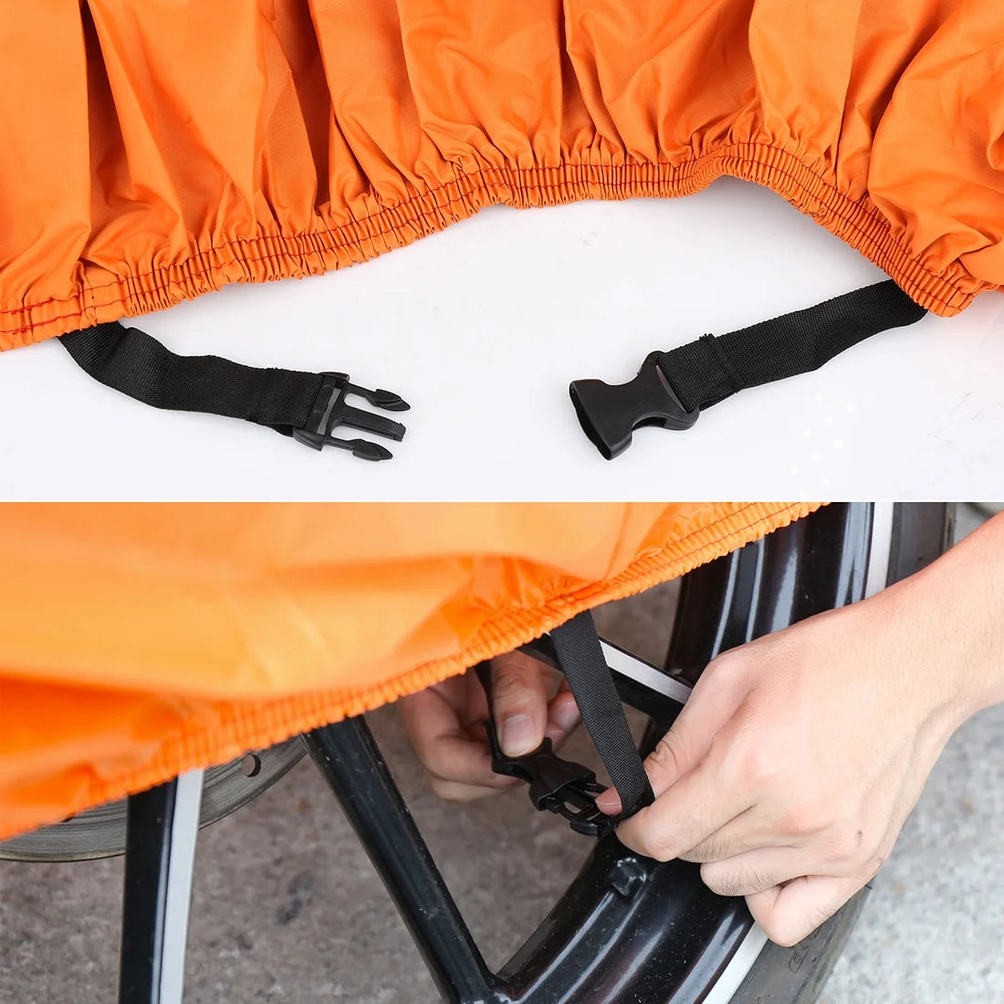 210D Full Motorcycle Cover V13345