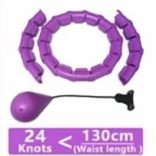 Weighted 24 Knots Sport Hula Hoop, 51 in E328065
