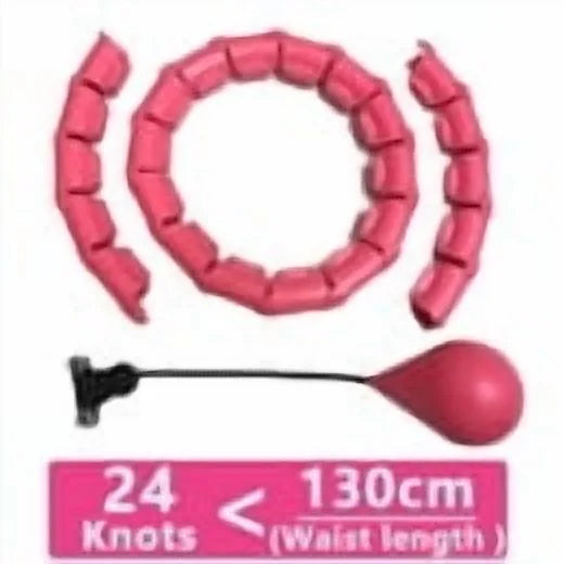 Weighted 24 Knots Sport Hula Hoop, 51 in E328065