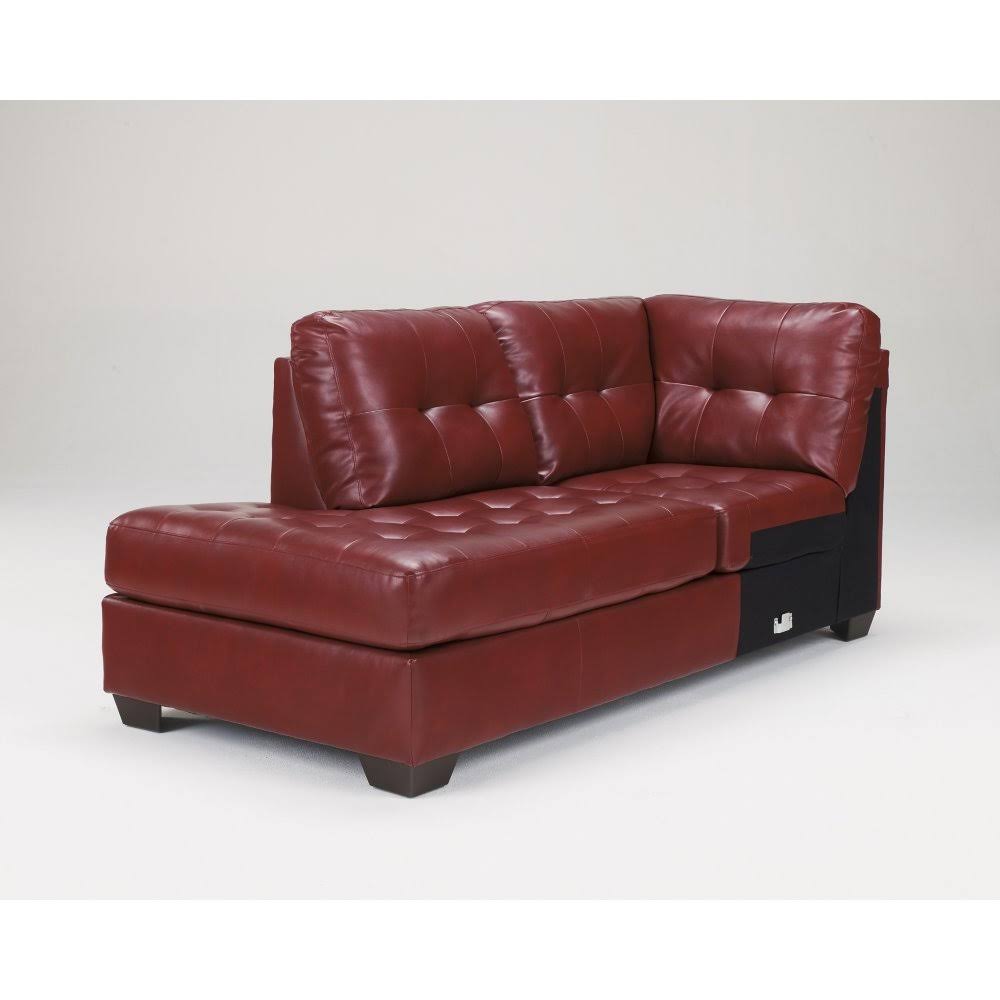 Red Left Arm Facing Sectional B1343