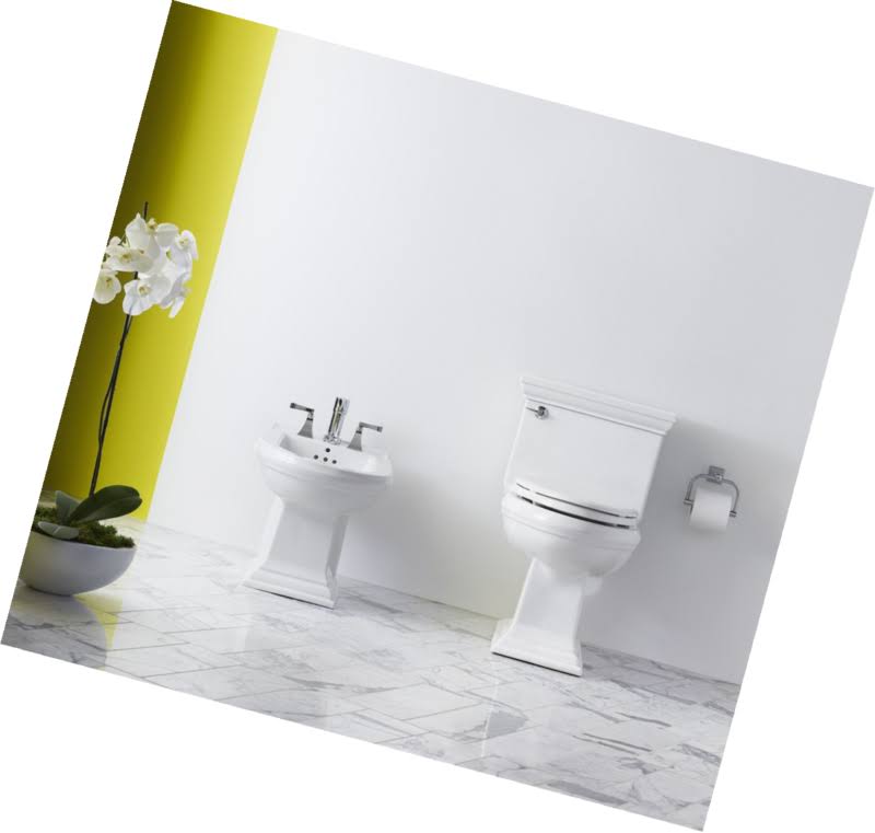 White Vertical Spray Bidet L933