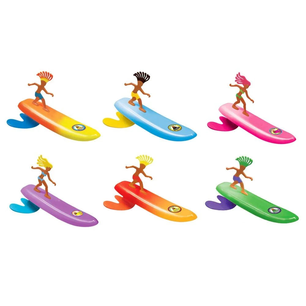 Wave Powered Mini-Surfer and Surfboard Toy M789