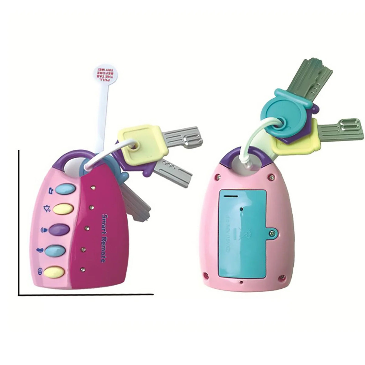 FunKeys Toy Keys For Toddlers And Babies With Light And Sounds X47893