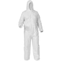 White 4X-Large Liquid and Particle Protection Apparels B366255