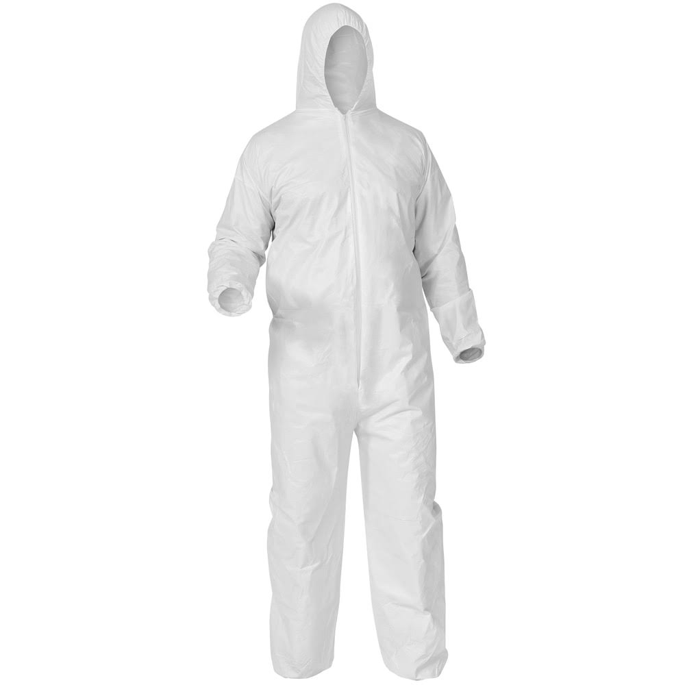 White 4X-Large Liquid and Particle Protection Apparels B366255