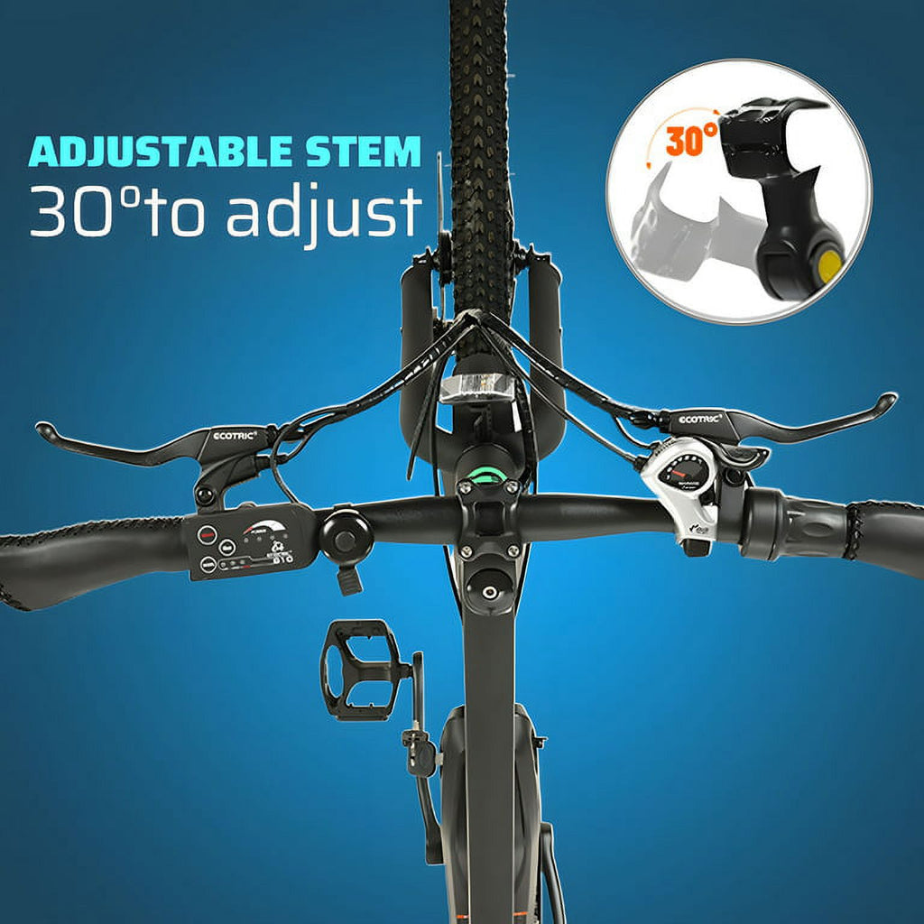Black 26 In. 36 V 350 W 12.5 AH 7 Speed Electric Bike A283