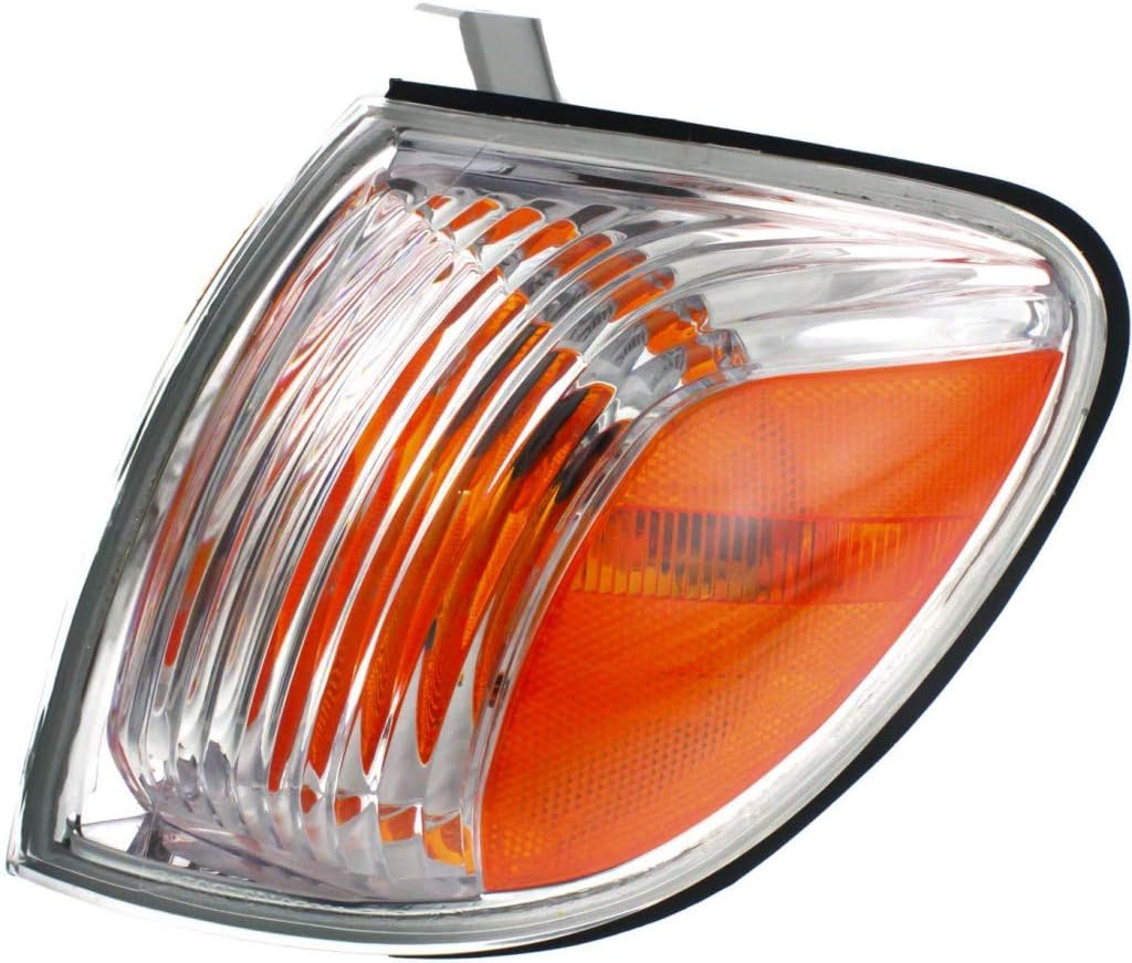 Clear & Amber Lens Turn Signal Light Pair for Toyota Tundra 2005 2006 K10596