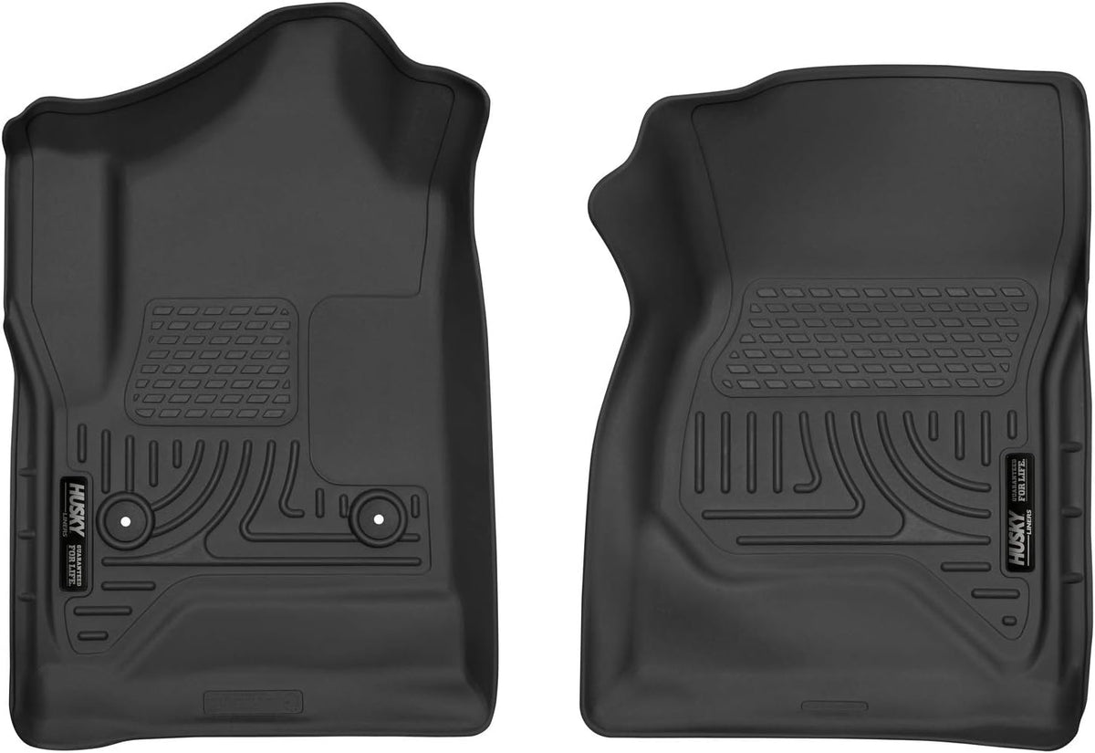 Black Front Floor Liners 2 Pcs F238906
