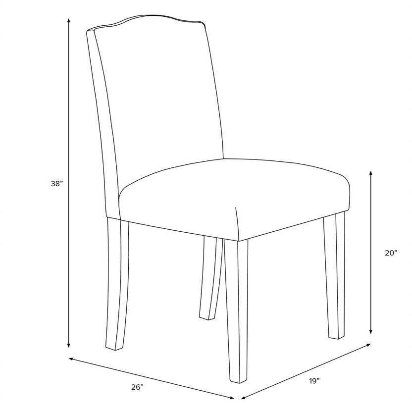 Skyline Furniture Nail Button Dining Chair K86043