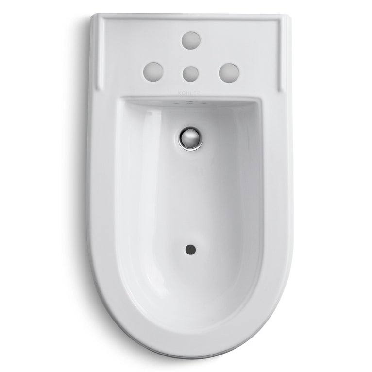White Vertical Spray Bidet L933