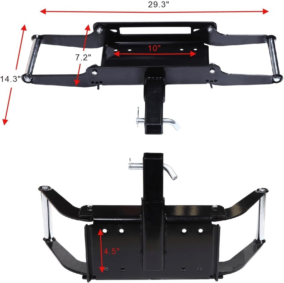 Winch Mounting Plate for 8000 lb.-12000 lb. Winches V5331