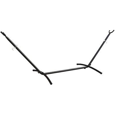 Natural Double Hammock with Steel Stand and Carrying Case T8455