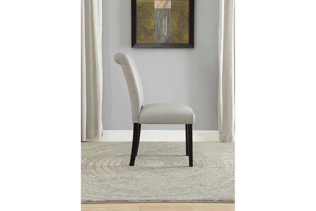 Gray Side Chair Set of 2 H3516