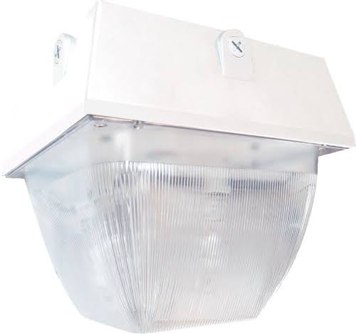 Vandalproof Ceiling 3 x 32W CFL Quartz White Q76707