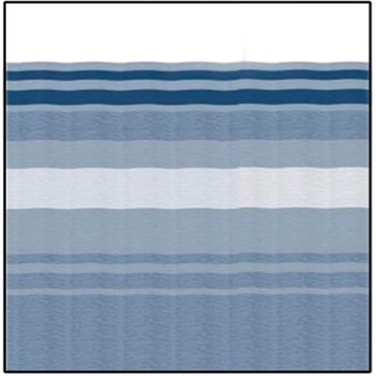 Ocean Blue Dune Stripe White Weatherguard M491436