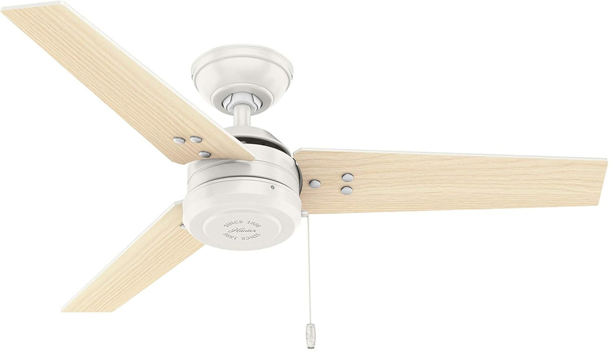 Matte Black 44 Ceiling Fan with Pull Chain Q128450