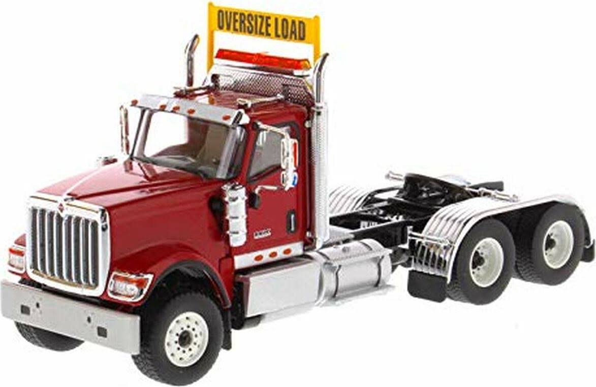 Red Diecast Model Tractor Y317