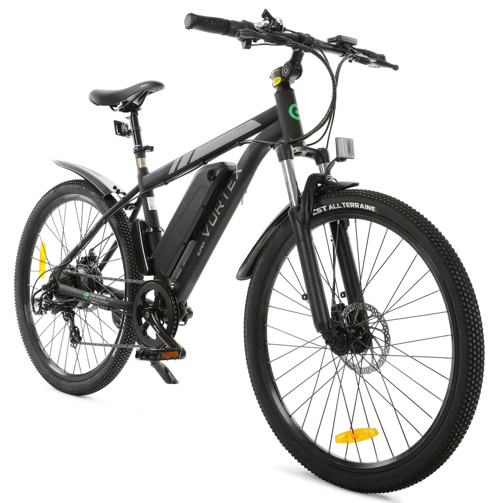 Black 26 In. 36 V 350 W 12.5 AH 7 Speed Electric Bike A283