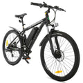 Black 26 In. 36 V 350 W 12.5 AH 7 Speed Electric Bike A283