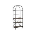 Gray Oak 5-Shelf Bookcase A673
