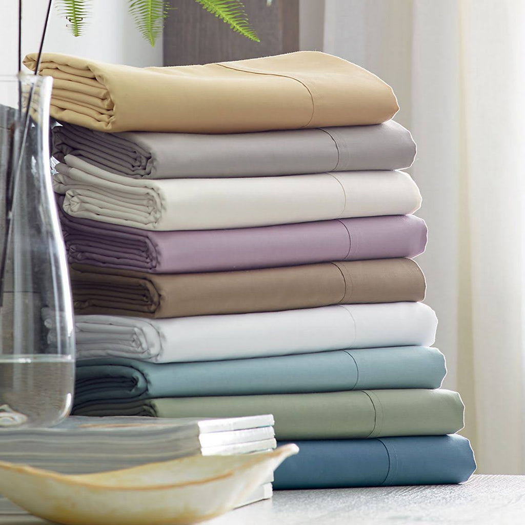 450 Thread Count Supima Cotton Sateen California King Flat Sheet M316486