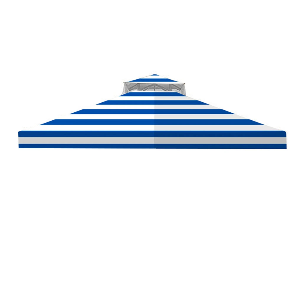 Cabana Blue Replacement Canopy Top Cover for Callaway Gazebo J34948