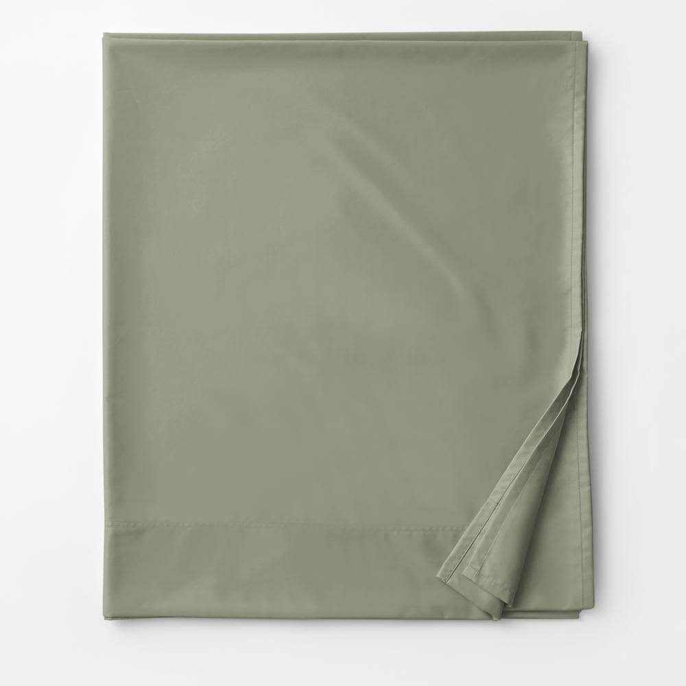 450 Thread Count Supima Cotton Sateen California King Flat Sheet M316486