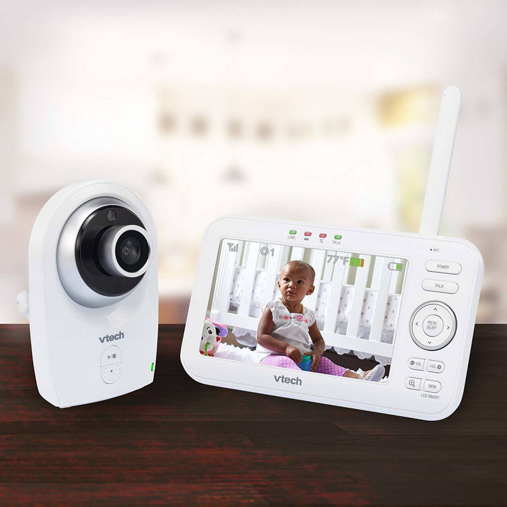 Video Baby Monitor with Interchangeable Wide Angle and Standard Optical Lens R451
