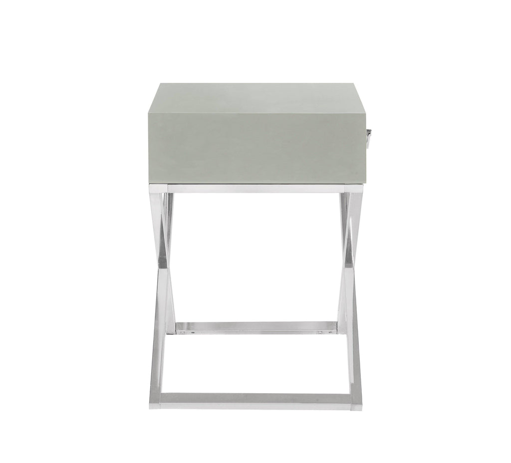 Grey Side Table Y7313