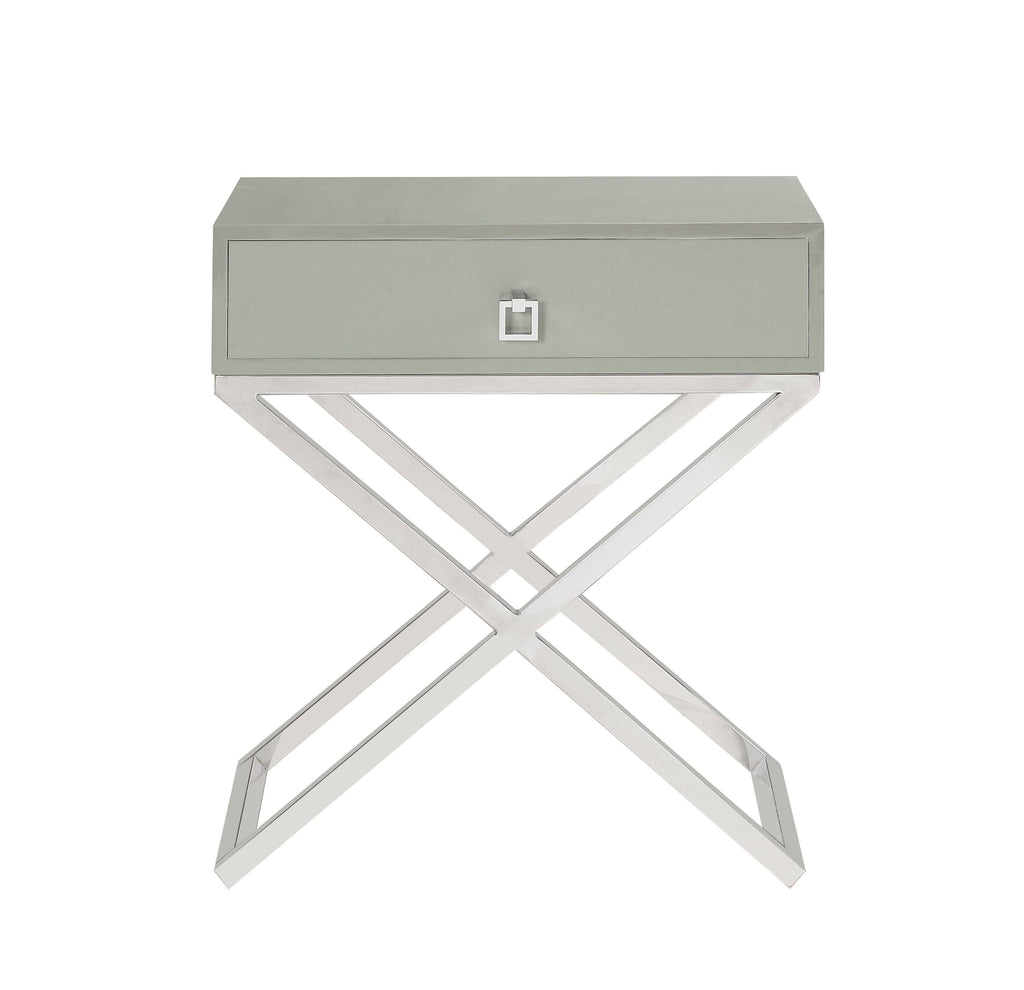 Grey Side Table Y7313